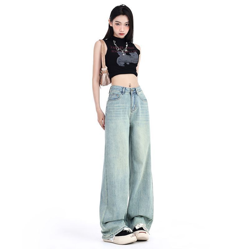 Women's Fashion Best-seller Wide-leg Jeans