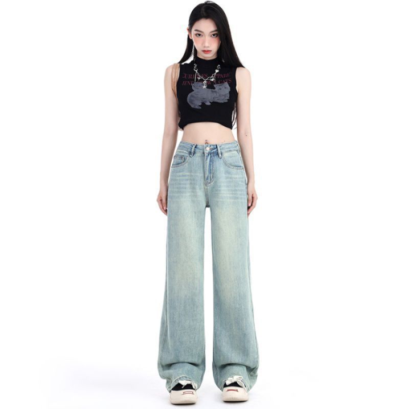 Women's Fashion Best-seller Wide-leg Jeans