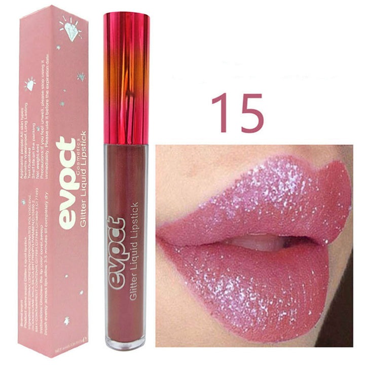 Metallic lip gloss lipstick